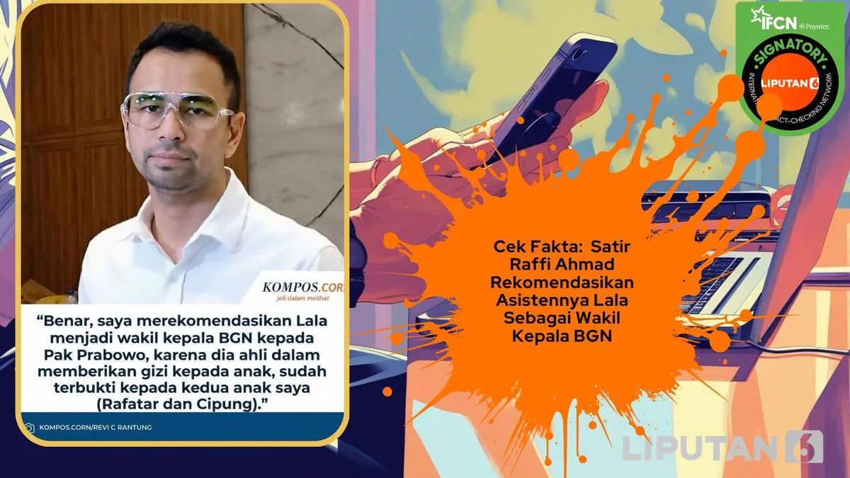 Cek Fakta: Unggahan Satir soal Raffi Ahmad dan Asistennya Jadi Wakil Kepala BGN Beredar di Media Sosial