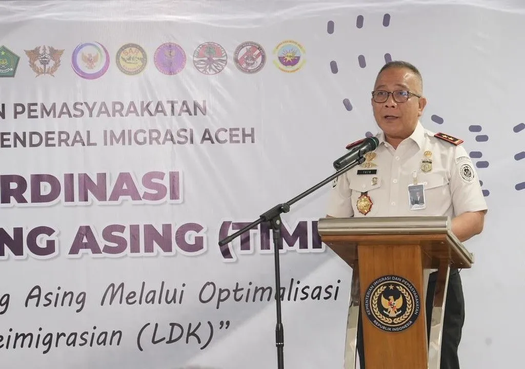 Kakanwil Imigrasi Aceh Pimpin Rakor TIMPORA 2026, Dorong Optimalisasi Aplikasi Layanan Data Keimigrasian