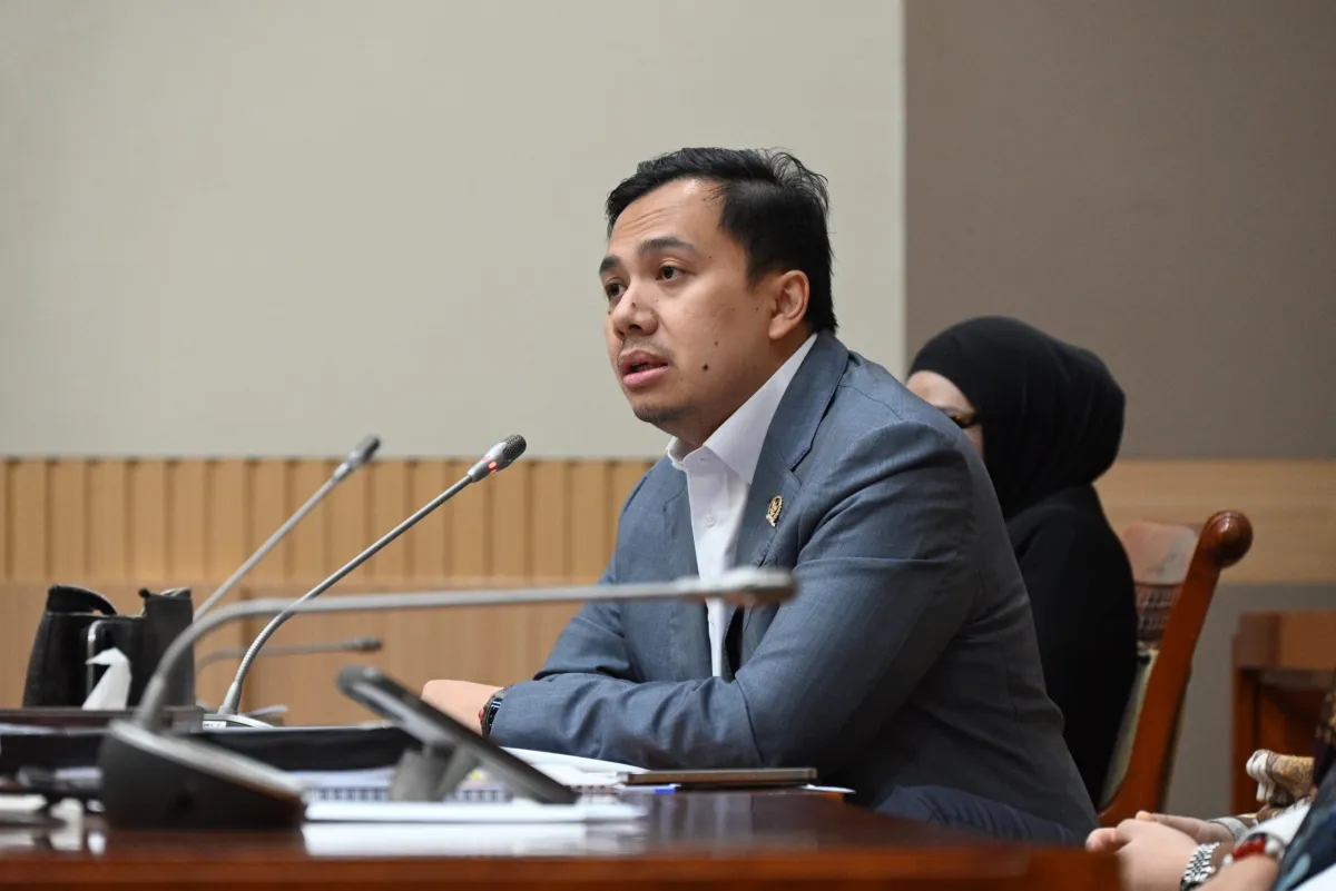 Anggota Komisi III DPR RI Gilang Dhielafararez.