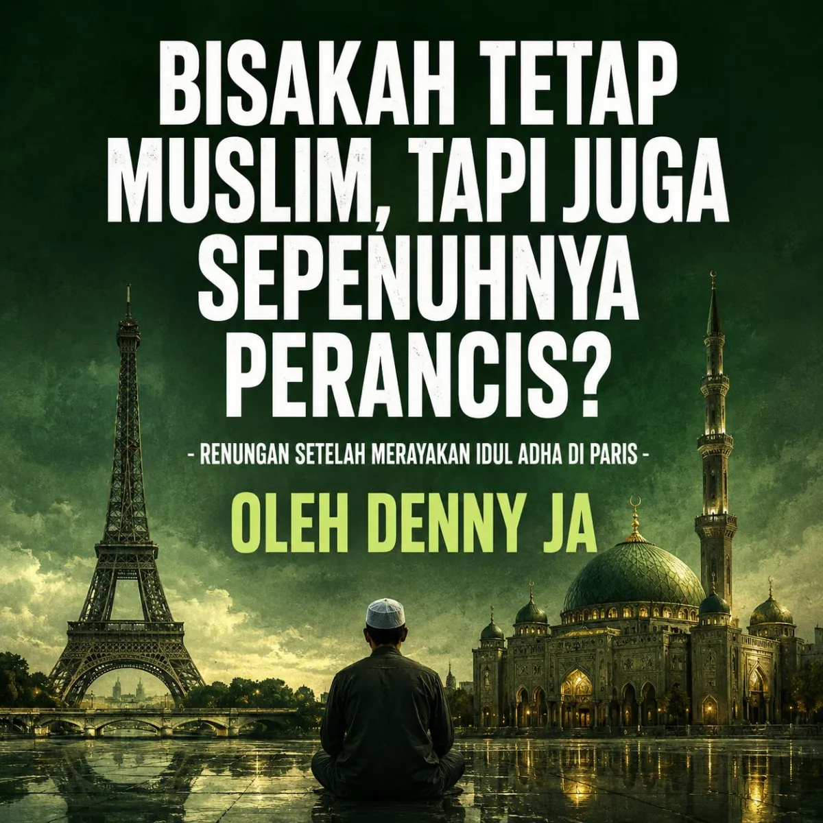 Denny JA: Bisakah Tetap Muslim, Tapi Juga Sepenuhnya Prancis?