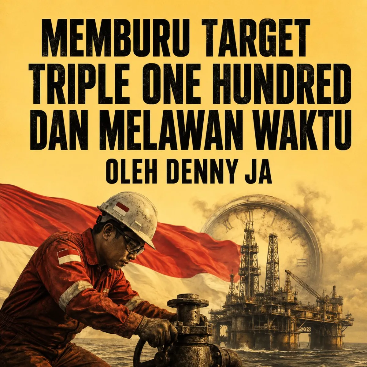 Denny JA: Memburu Target Triple One Hundred dan Melawan Waktu