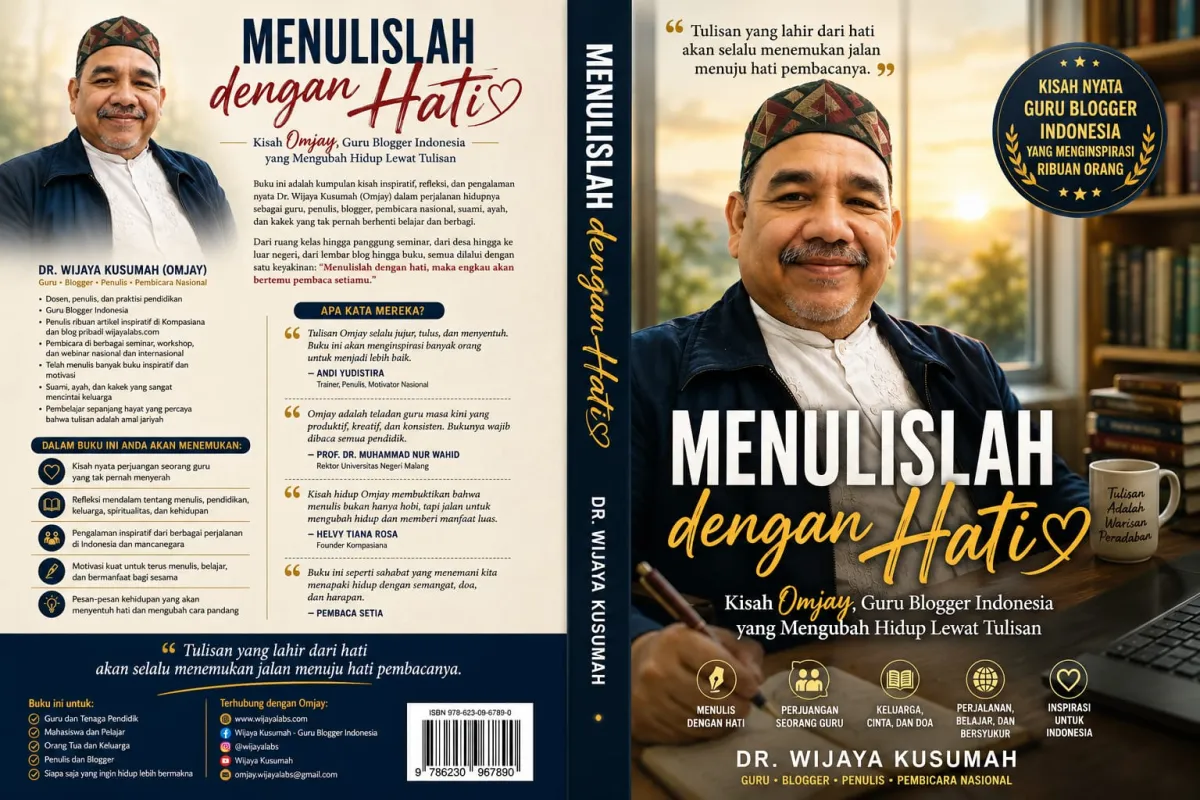 Kisah Omjay, Guru Blogger Indonesia yang Mengubah Hidup Lewat Tulisan