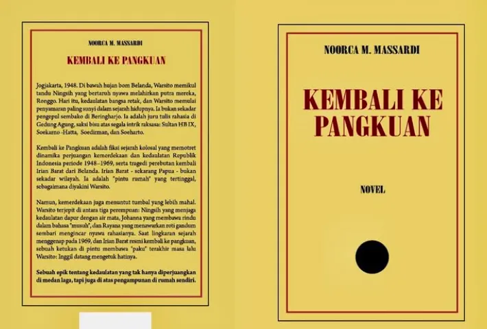 Novel “Kembali ke Pangkuan”