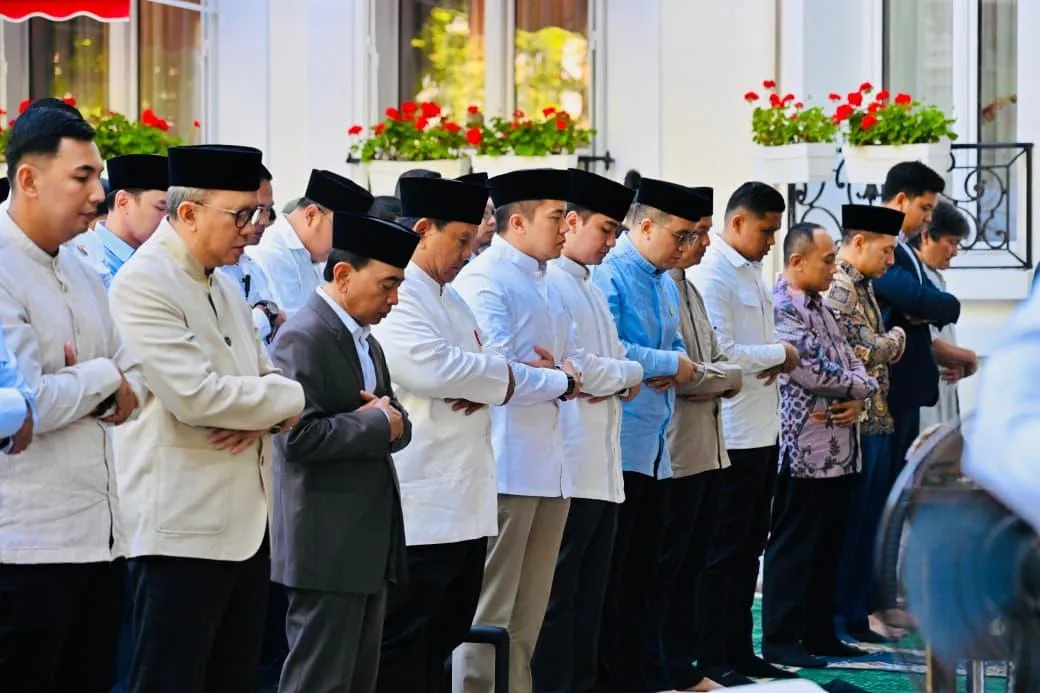 Presiden Prabowo Salat Iduladha 1447 H Bersama Diaspora Indonesia di Paris Prancis