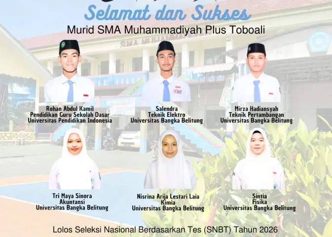 13 Siswa SMA Muhammadiyah Lolos SNBT 2026, Tembus UI, UNDIP, hingga UPI