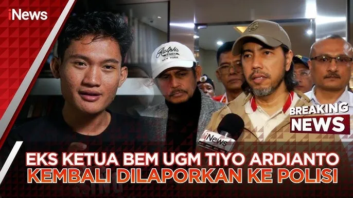 Tiyo Ardianto, mantan ketua BEM UGM, muncul dalam berita di media.