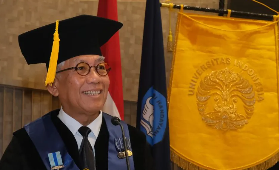 Prof. Dr. Ir. Andy Noorsaman Sommeng, DEA, IPU dinobatkan sebagai Guru Besar Tetap Fakultas Teknik (FT) Universitas Indonesia (UI).