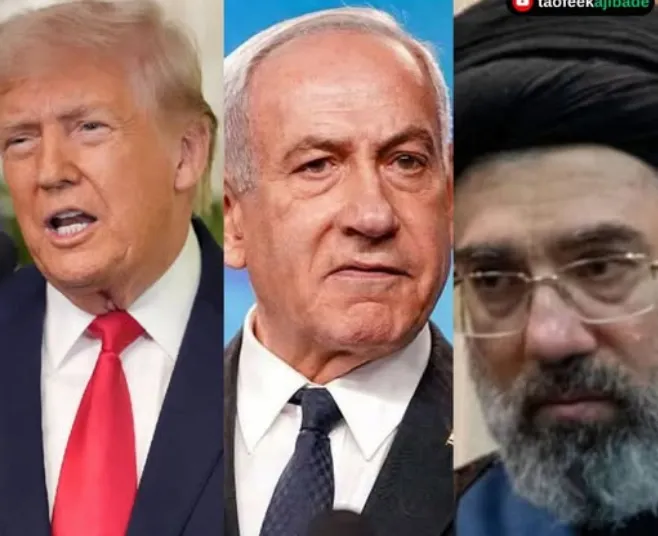 Trump, Netanyahu, Mojtaba Khamenei.
