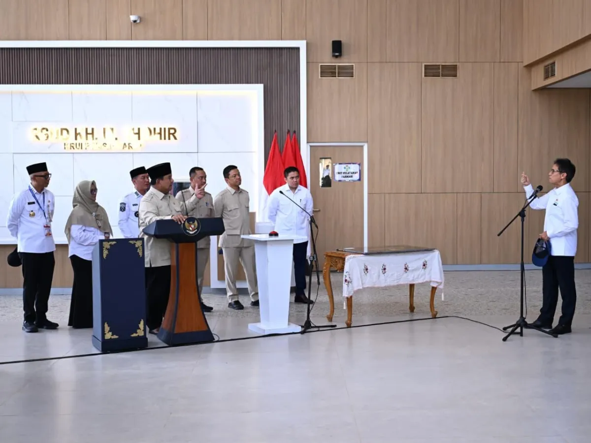 Kepala Negara menekankan pentingnya tata kelola yang bersih dalam pelayanan kesehatan.