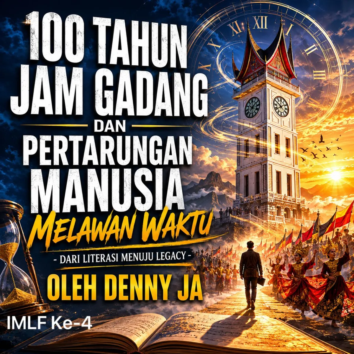 Denny JA: 100 Tahun Jam Gadang dan Pertarungan Manusia Melawan Waktu