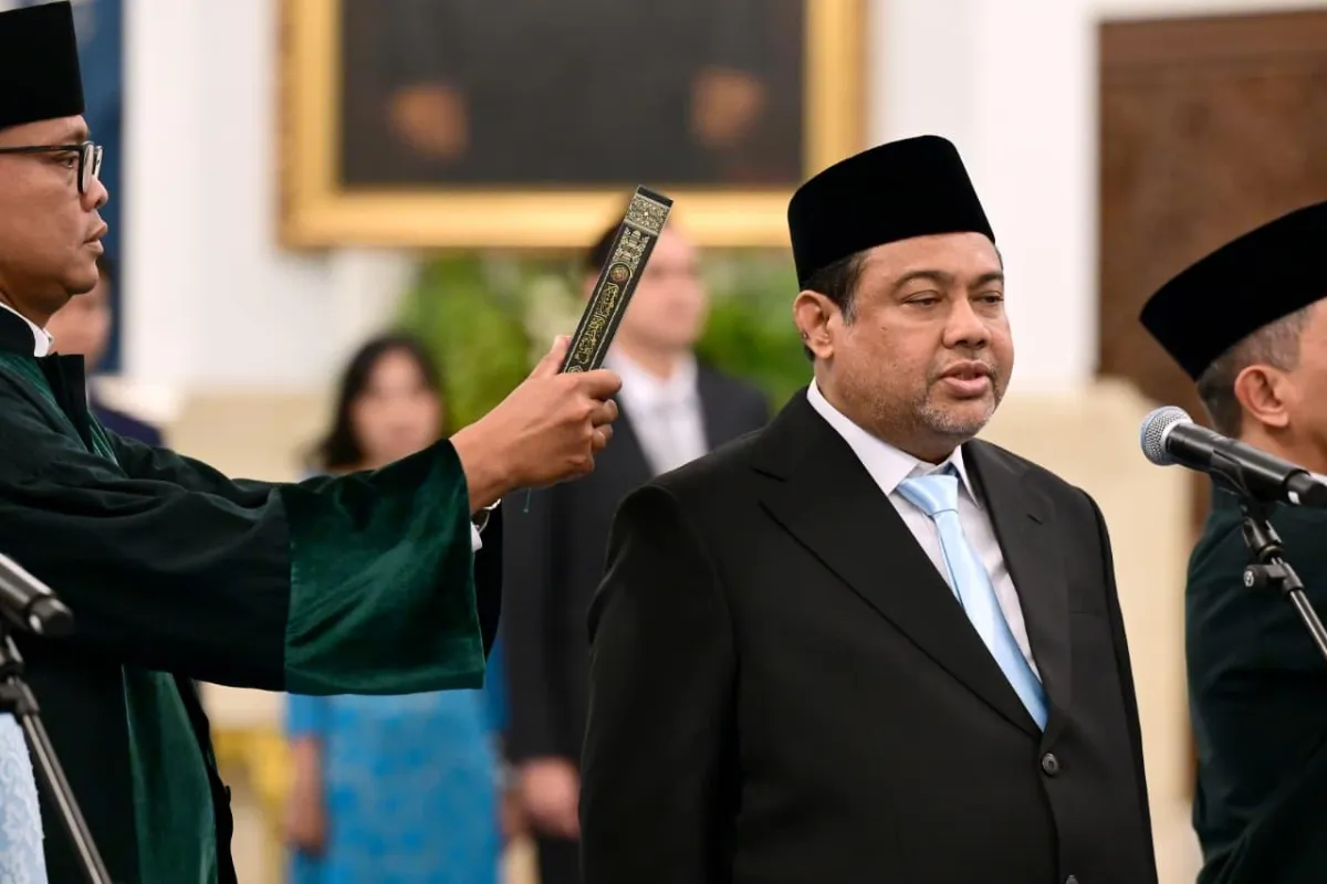 Said Iqbal sebagai Penasihat Khusus Presiden Bidang Ketenagakerjaan dan Kesejahteraan Buruh.