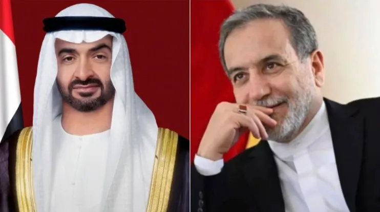 Pemimpin UEA dan Menlu Iran.