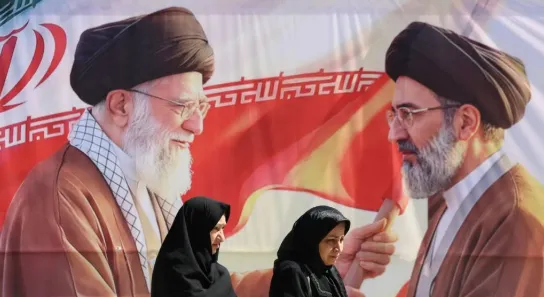 Suasana Teheran, Iran.