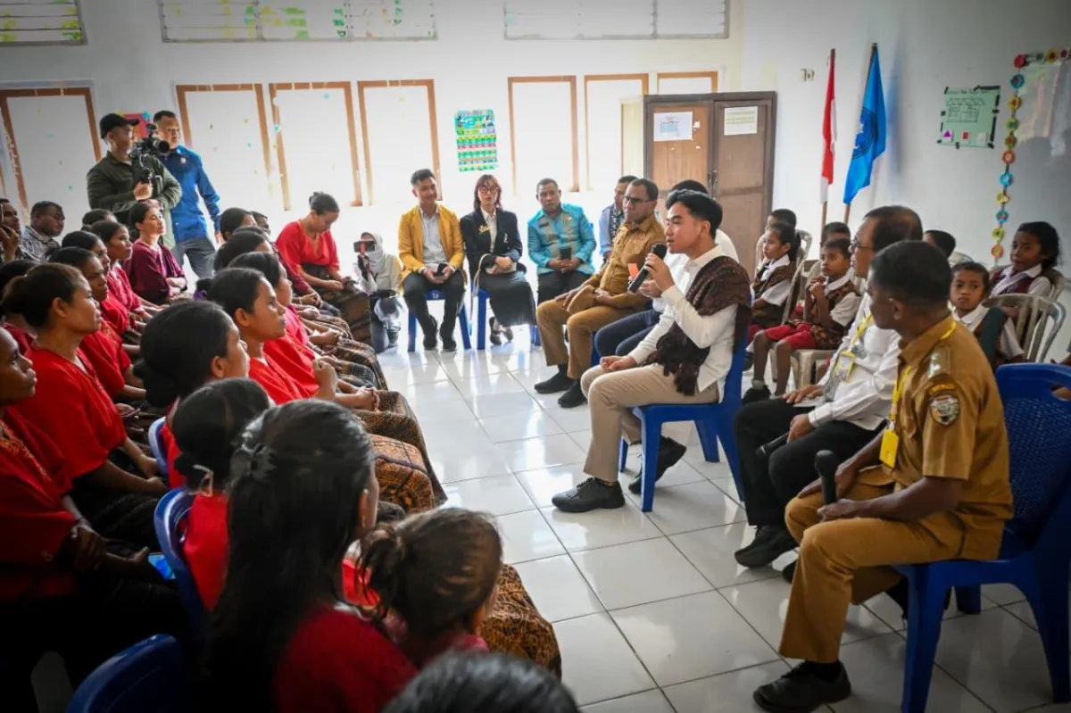 Wakil Presiden (Wapres) Gibran Rakabuming di NTT.