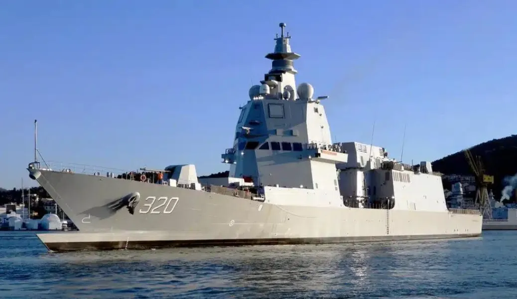Kapal perang TNI AL, KRI Brawijaya.