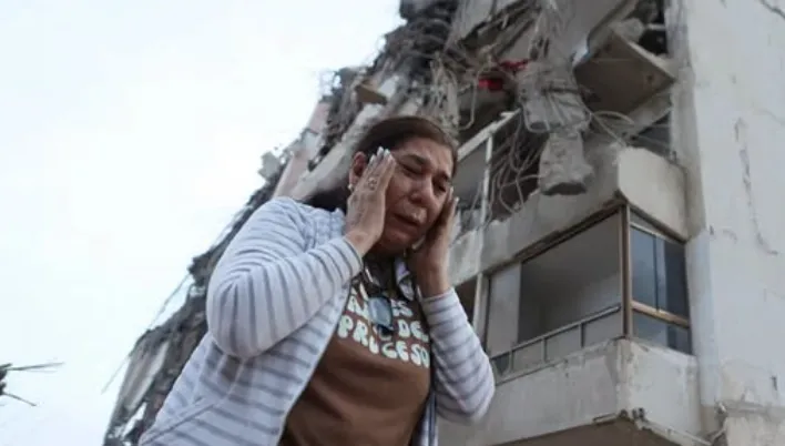 Korban gempa Venezuela.