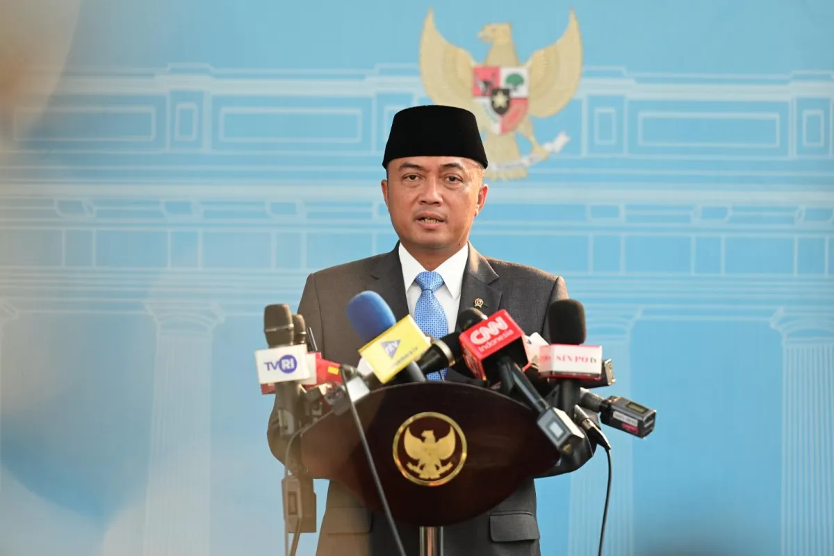 Menteri Sekretaris Negara (Mensesneg) Prasetyo Hadi selaku Ketua Panitia Negara HUT ke-81 Kemerdekaan Republik Indonesia.