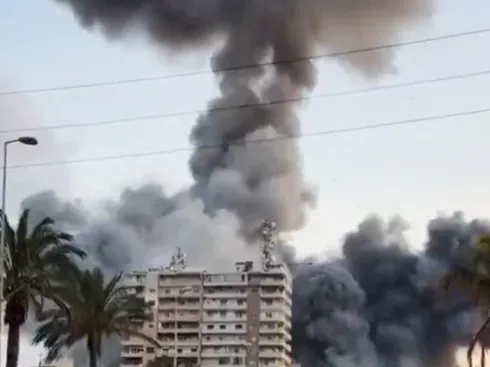 Serangan Israel ke lokasi di Lebanon.