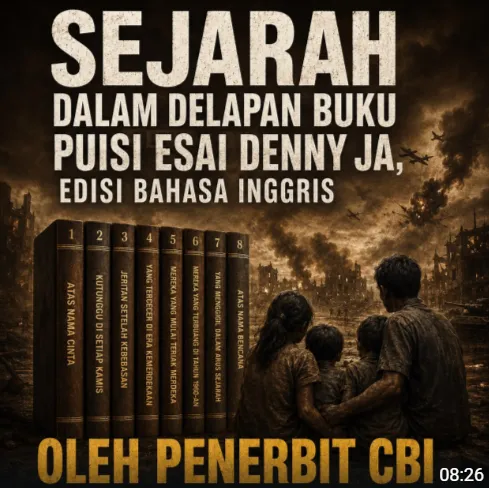 Ilustrasi sejarah dalam buku puisi esai karya Denny JA.
