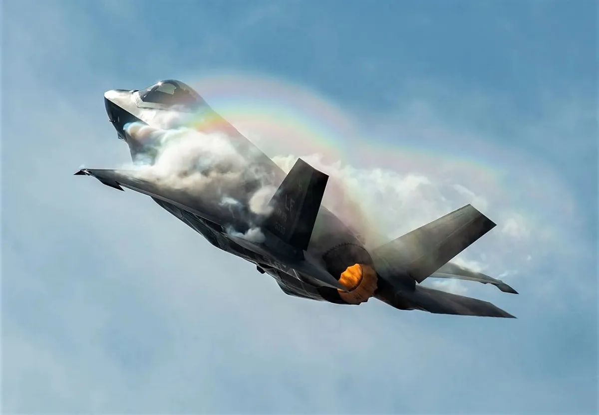 Pesawat F-35A milik US Air Force.
