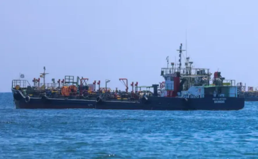 Tanker di Selat Hormuz.