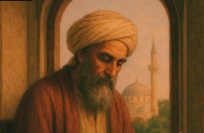 Ilustrasi seorang Sufi.
