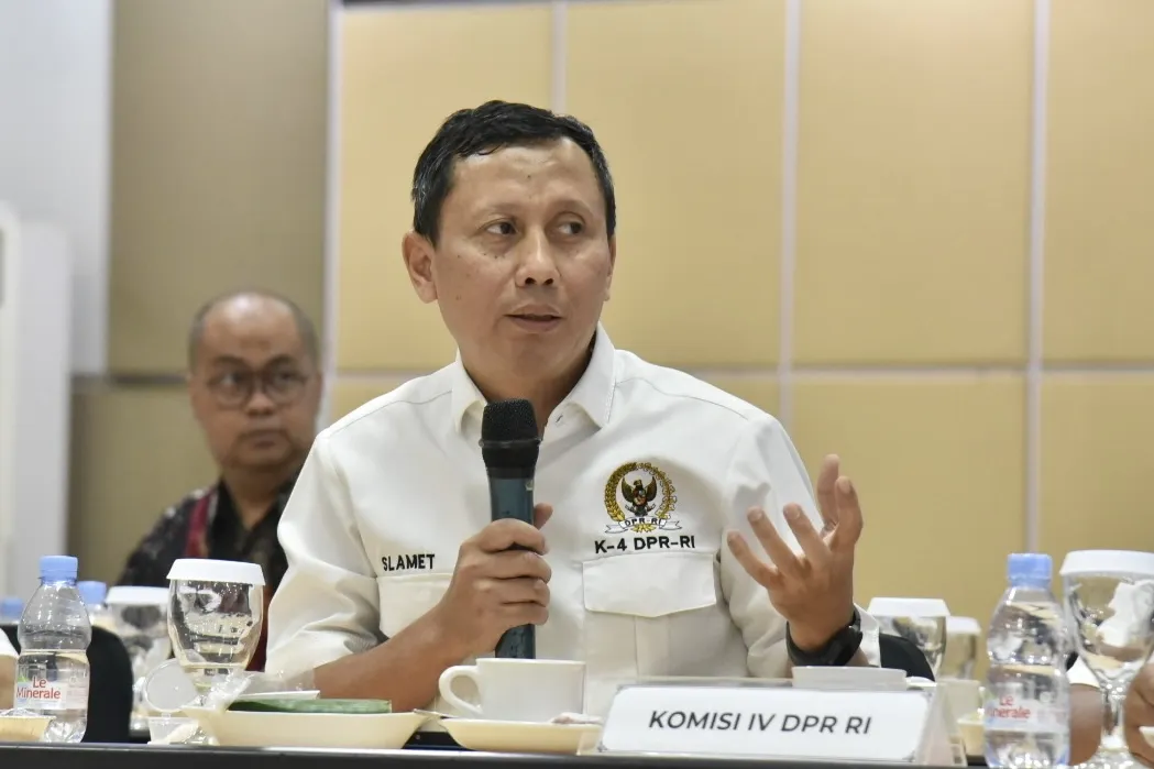 Anggota Komisi IV DPR RI Slamet, dalam Kunjungan Kerja Komisi IV ke Surakarta, Jawa Tengah, Jumat (12/6/2026). Foto: Dip/Karisma