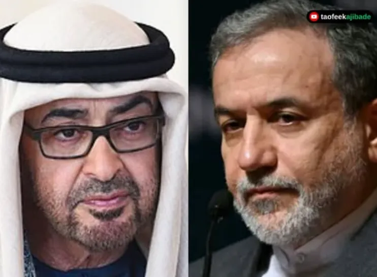 Pemimpin UEA dan Menlu Iran.
