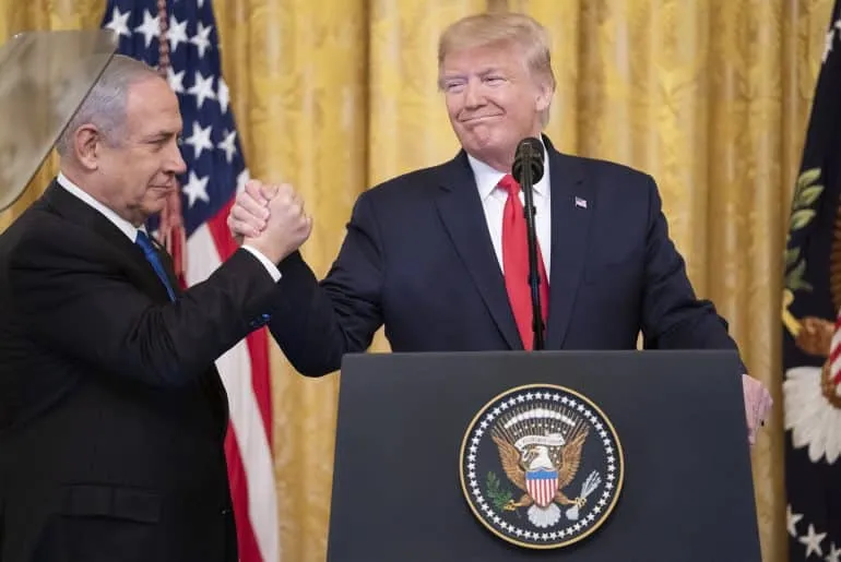 Netanyahu dan Trump.