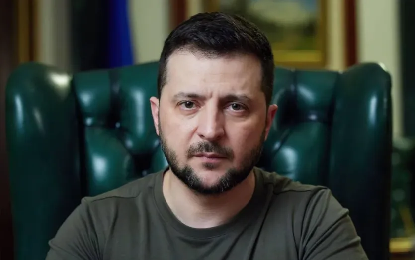 Pemimpin Ukraina Volodymyr Zelensky.