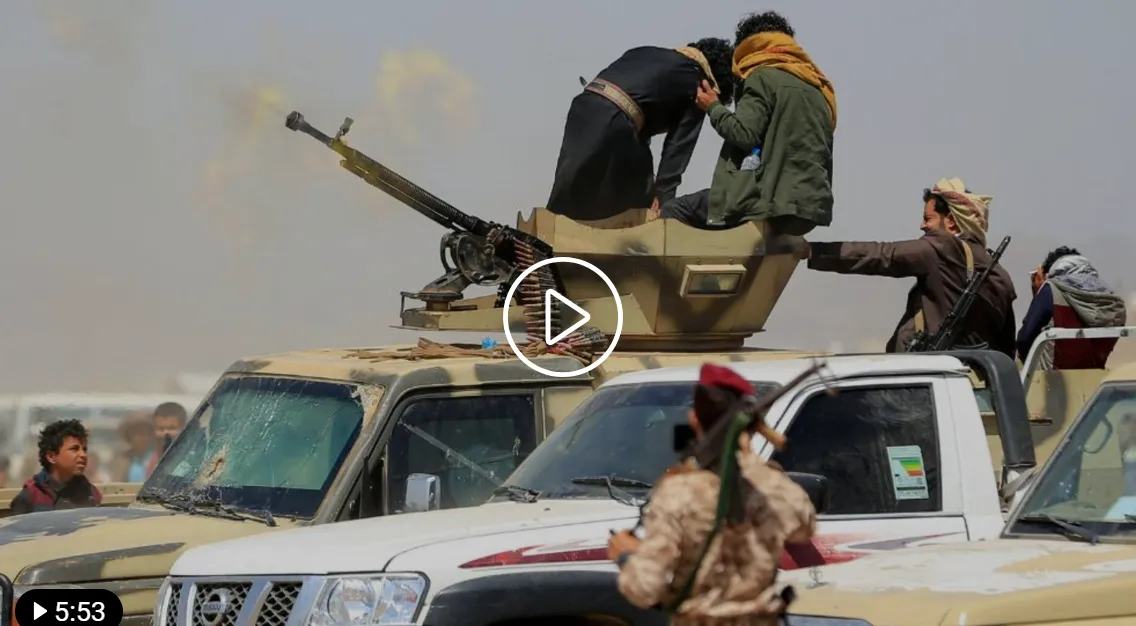 Pasukan Houthi di Yaman.