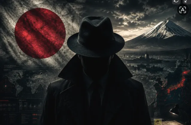 Ilustrasi badan intelijen Jepang.