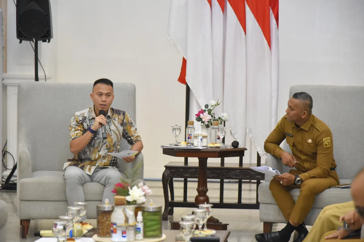 Wakil Ketua BKSAP DPR RI Muhammad Husein Fadlulloh, saat Kunjungan Kerja BKSAP di Kota Bogor, Provinsi Jawa Barat, Senin (13/7/2026).