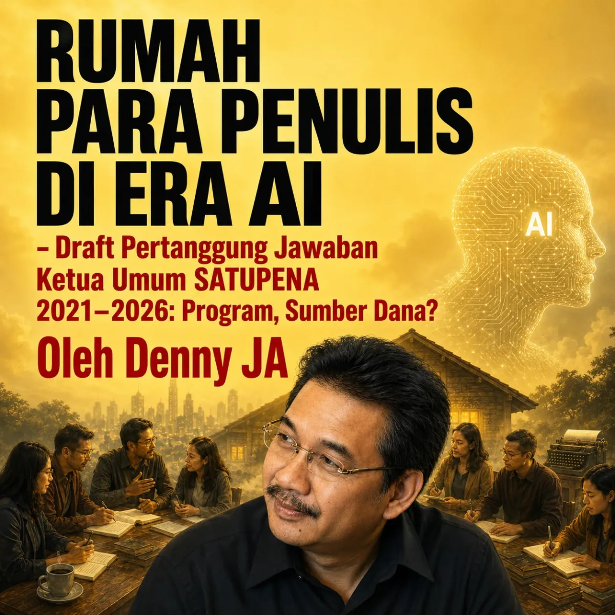 Ilustrasi organisasi penulis.