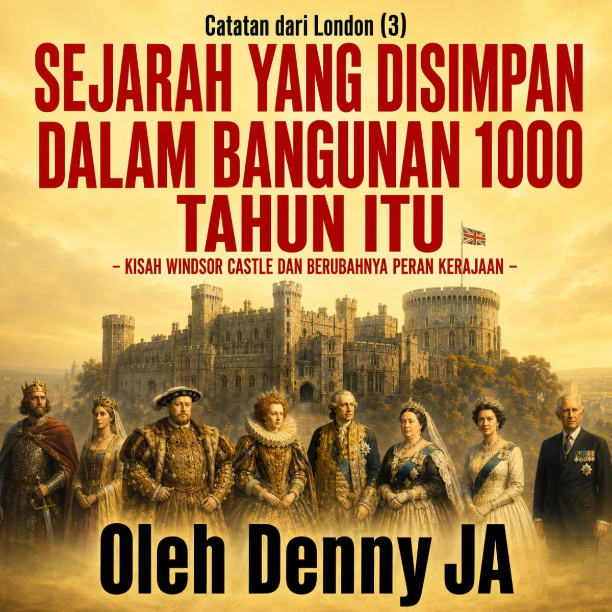 Ilustrasi monarki Inggris.