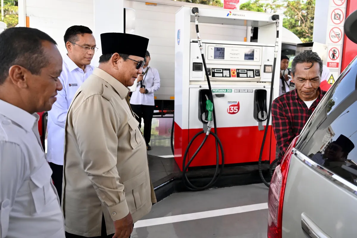 Presiden Prabowo Subianto secara resmi meluncurkan Biodiesel B50.