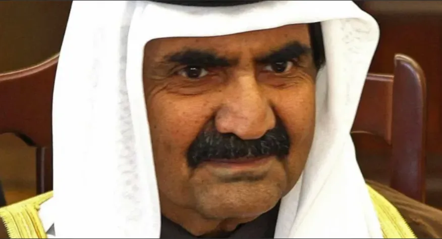 Mantan Emir Qatar Sheikh Hamad bin Khalifa Al Thani.
