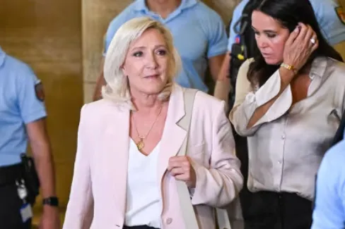 Pemimpin sayap kanan Prancis, Marine Le Pen.