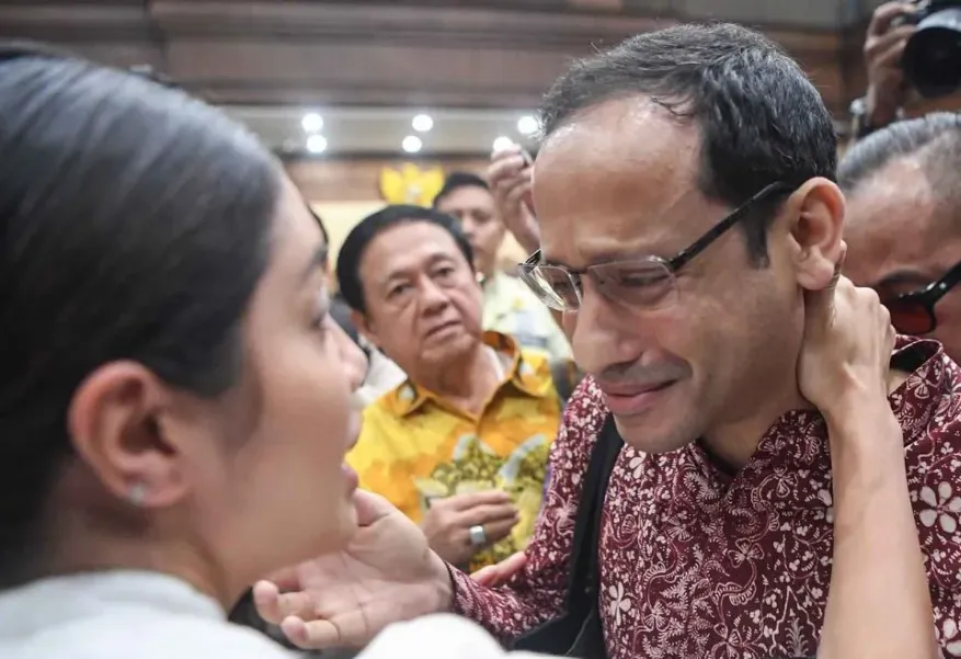 Mantan Mendikbudristek Nadiem Makarim.