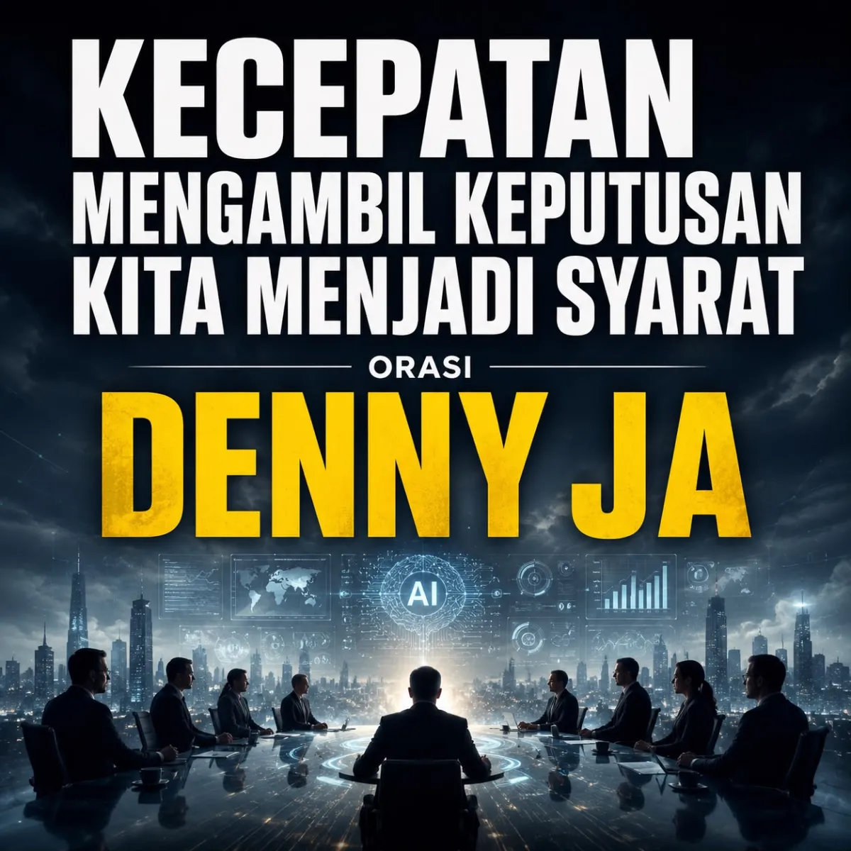 Ilustrasi pengambilan keputusan.