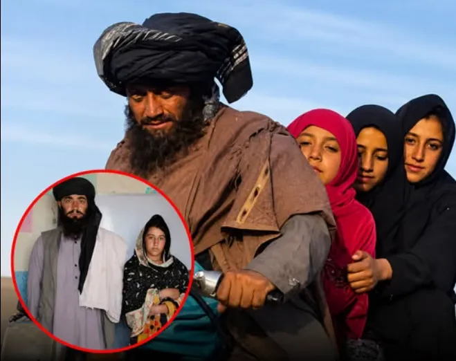 Mia Khan dan tiga putrinya.
