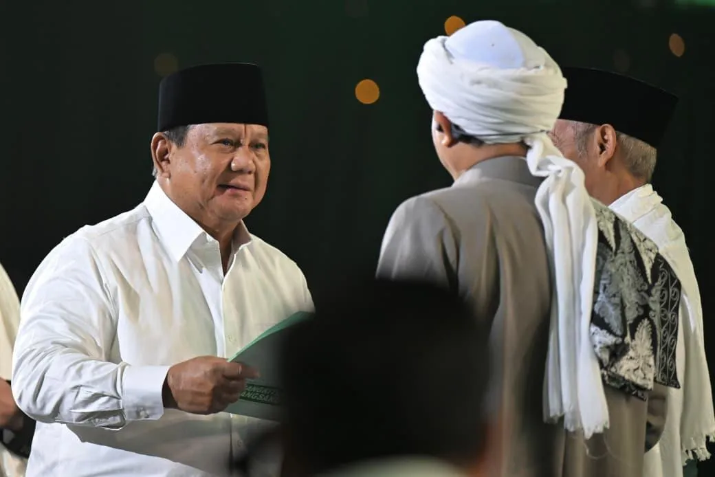 Presiden Prabowo dan perwakilan utama.