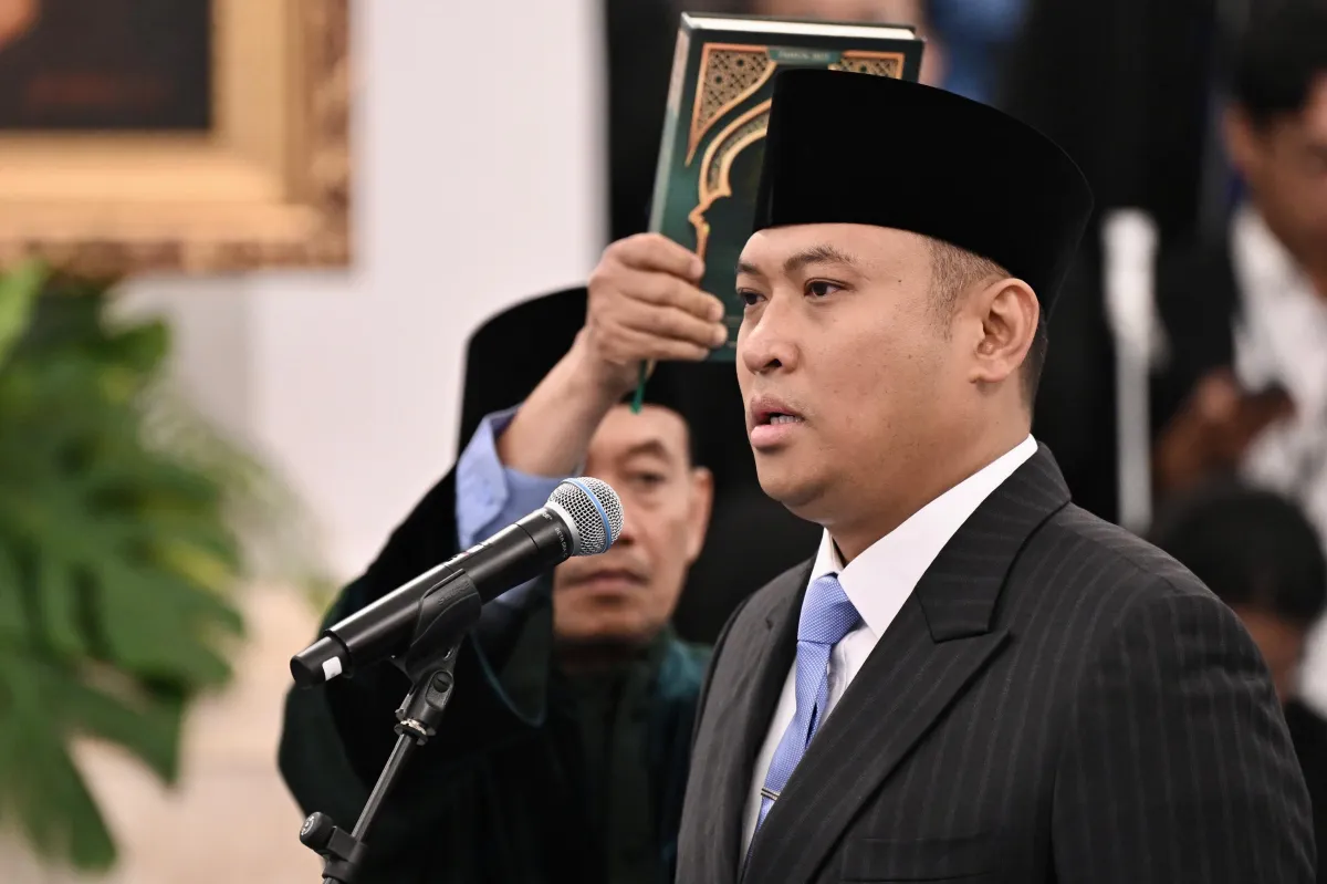 Sudaryono dilantik sebagai Kepala Badan Gizi Nasional (BGN).