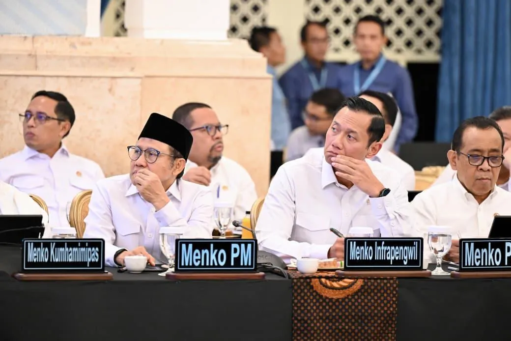 Peserta Sidang Kabinet Paripurna (SKP) yang digelar di Istana Negara, Jakarta, pada Senin (20/07/2026).