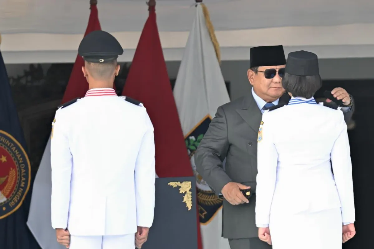 Upacara Pelantikan Pamong Praja Muda (PPM) Angkatan XXXIII Institut Pemerintahan Dalam Negeri (IPDN) Tahun 2026.
