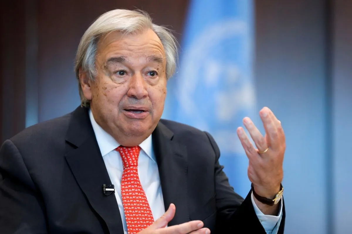 Sekretaris Jenderal PBB António Guterres.