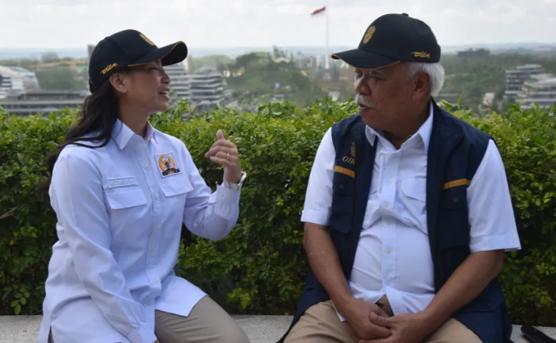Wakil Ketua Komisi VII DPR RI Rahayu Saraswati Djojohadikusumo, Kunjungan Kerja Spesifik Komisi VII DPR RI ke Kawasan Inti Pusat Pemerintahan IKN, Nusantara, Kalimantan Timur, Jumat (10/7/2026).