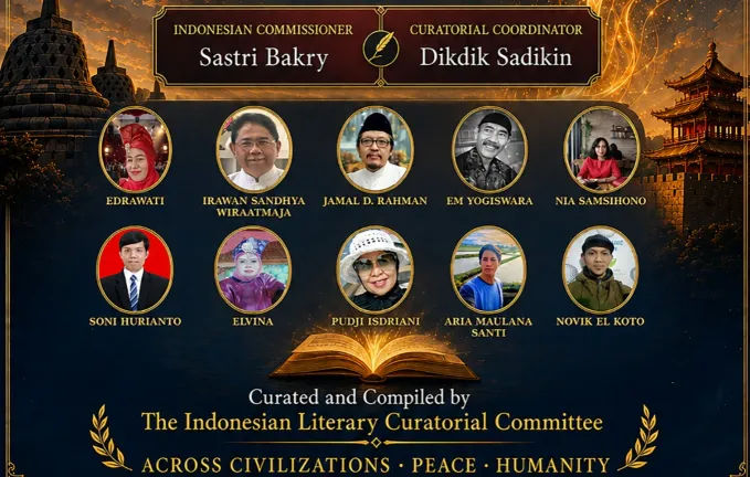 Sepuluh penyair yang mewakili Indonesia.
