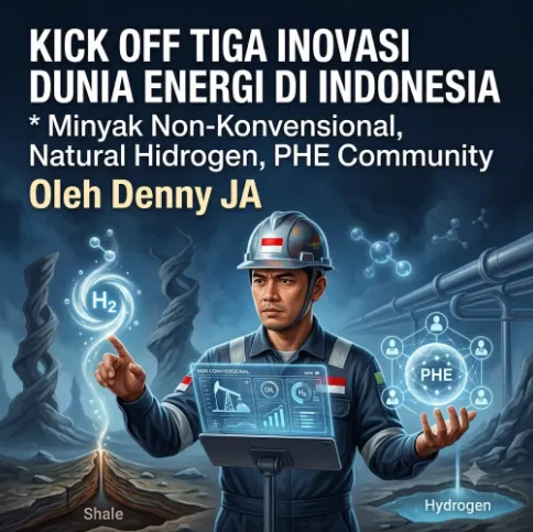Ilustrasi tiga inovasi dunia energi di Indonesia.