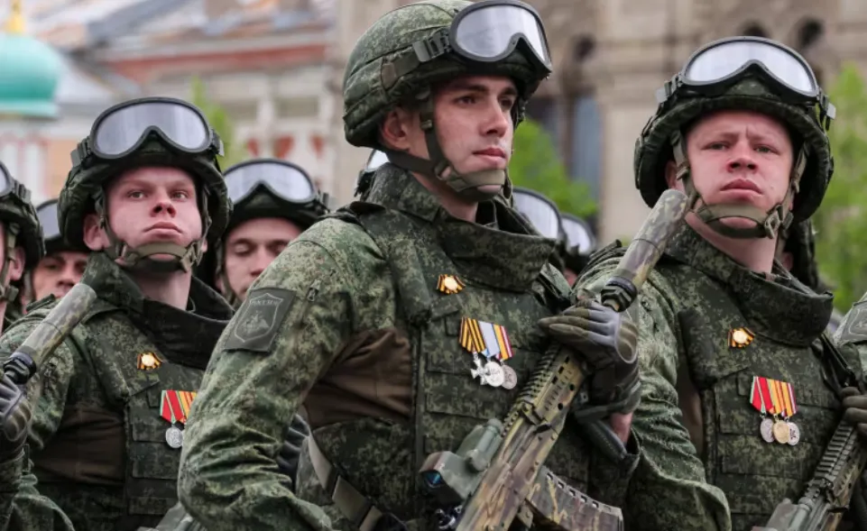 Pasukan Rusia.